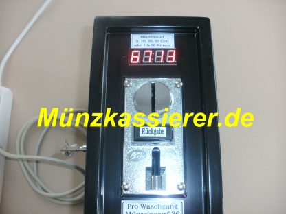 Waschmaschine Münzkassierer.de Münzautomat Münzer Münzgerät Trockner