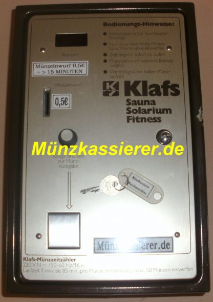 Münzkassierer.de-Münzautomat-Münzer-Münzgerät-Waschmaschine-Wäschetrockner-Klafs