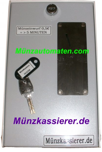 Münzkassierer.de Münzautomaten.com Beckmann EMS55 EMS 55 MÜNZAUTOMAT DUSCHE m. 24 Volt Kleinpannung