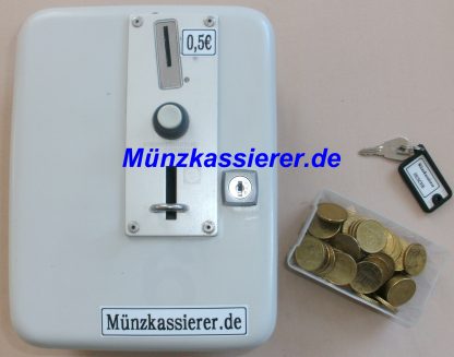 Münzkassierer.de Münzkassierer Münzautomat DUSCHE 24V 50Cent