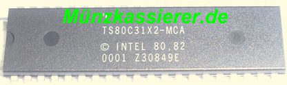Münzkassierer.de Münzautomaten.com SI Steuerung SI Elektronik Microcontroller INTEL TS80C31X2-MCA 80 , 82 0001 Z30849E