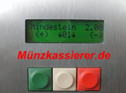 Münzkassierer.de Münzautomaten.com Edelstahl Chipkartenautomat Beckmann EMS335 EMS 335