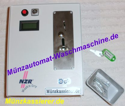 Münzkassierer Waschmaschine NZR 0215 wash n dry m. Türentriegelung Günstig bei münzautomat-waschmaschine.de Kaufen