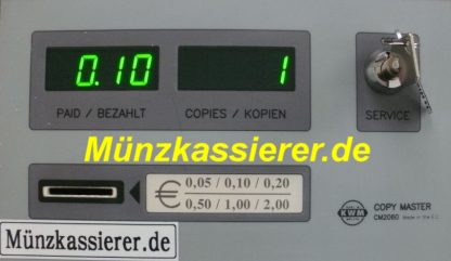 Münzkassierer Kopierer Münzkopierer COPY MASTER CM2060 MÜNZKASSIERER.DE MÜNZER 9
