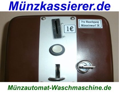 Gepflegter Münzkassierer Münzzeitzähler Waschmaschine Münzkassierer.de (4)