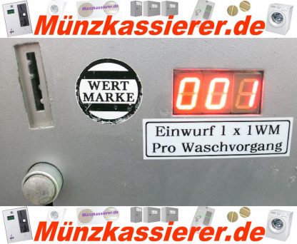 Münzautomat Wertmarkenautomat incl. 20 Wertmarken-Münzkassierer.de-1