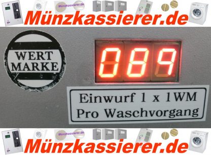 Münzautomat Wertmarkenautomat incl. 20 Wertmarken-Münzkassierer.de-12