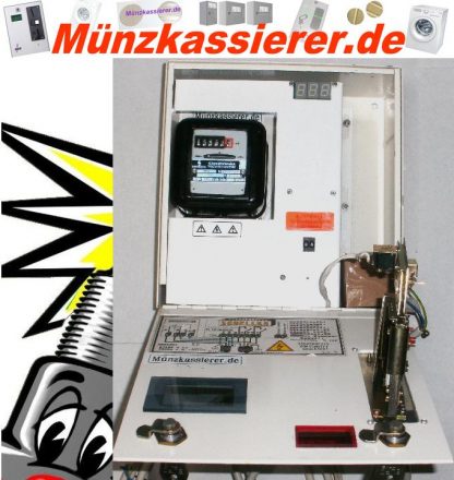 Münzkassierer Kassierautomat mit Stromzähler 230Volt-Münzkassierer.de-10