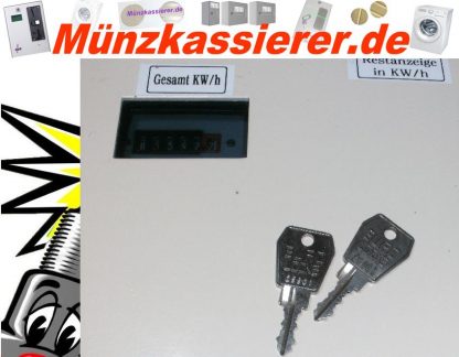 Münzkassierer Kassierautomat mit Stromzähler 230Volt-Münzkassierer.de-8