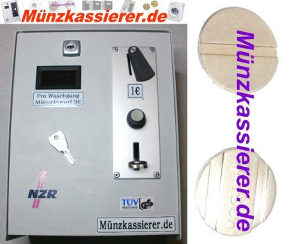 ZMZ 0211 Muenzautomat NZR0211 Münzzeitzähler 1€ Einwurf-www.münzkassierer.de-2