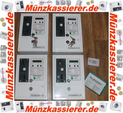 4 Stück Münzkassierer f. Waschmaschine incl. Kundenkarten-Münzkassierer.de-13