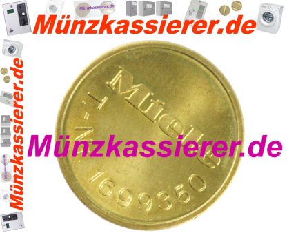 Münzkassierer 5 x orig. MIELE WERTMARKEN T 1699350-Münzkassierer.de-5