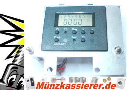 Uhr Zeitschaltmodul Grässlin 001016224 für IHGE MP3000-Münzkassierer.de-5