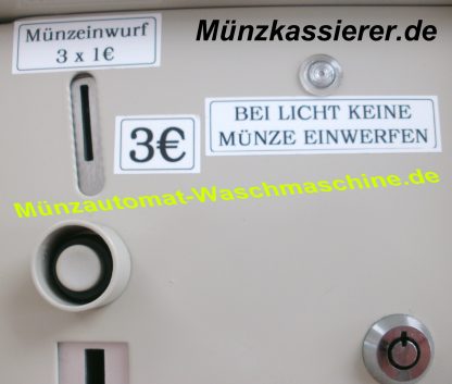 Münzautomat Kassierautomat Waschmaschine