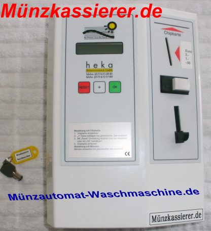 Münzer Münzautomat Waschmaschine Türentriegelung