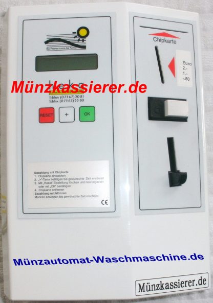 Münzer Münzautomat Waschmaschine Türentriegelung