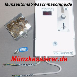 Wäschetrockner Münzautomat 1€ 220-380 Volt