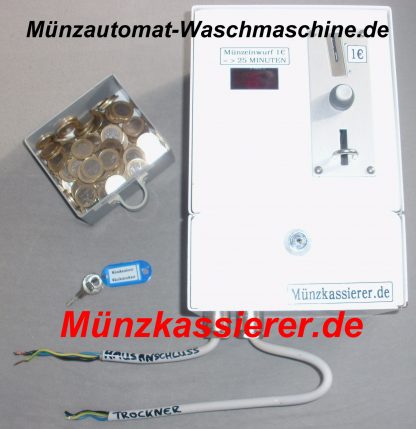 Wäschetrockner Münzautomat 1€ 220-380 Volt