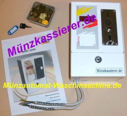 Münzautomat Waschmaschine 50Cent Einwurf 240V - 400V
