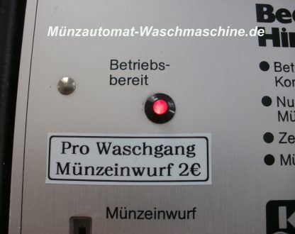 PROFI Münzautomat Waschmaschine 2€ Einwurf 220-380 Volt