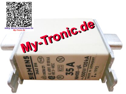 NH00-gL 3NA3-814 Sicherung Siemens 35A  My-Tronic.de GS1963 GS 1963 (5)