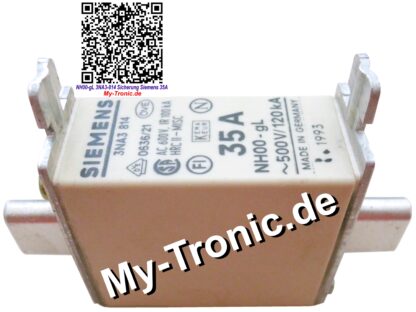 NH00-gL 3NA3-814 Sicherung Siemens 35A  My-Tronic.de GS1963 GS 1963 (6)
