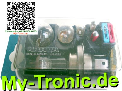 12V Lampenbox NARVA H4 P21W NEU My-Tronic.de NT3394 NT 3394 (1)