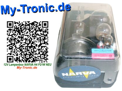 12V Lampenbox NARVA H4 P21W NEU My-Tronic.de NT3394 NT 3394 (2)